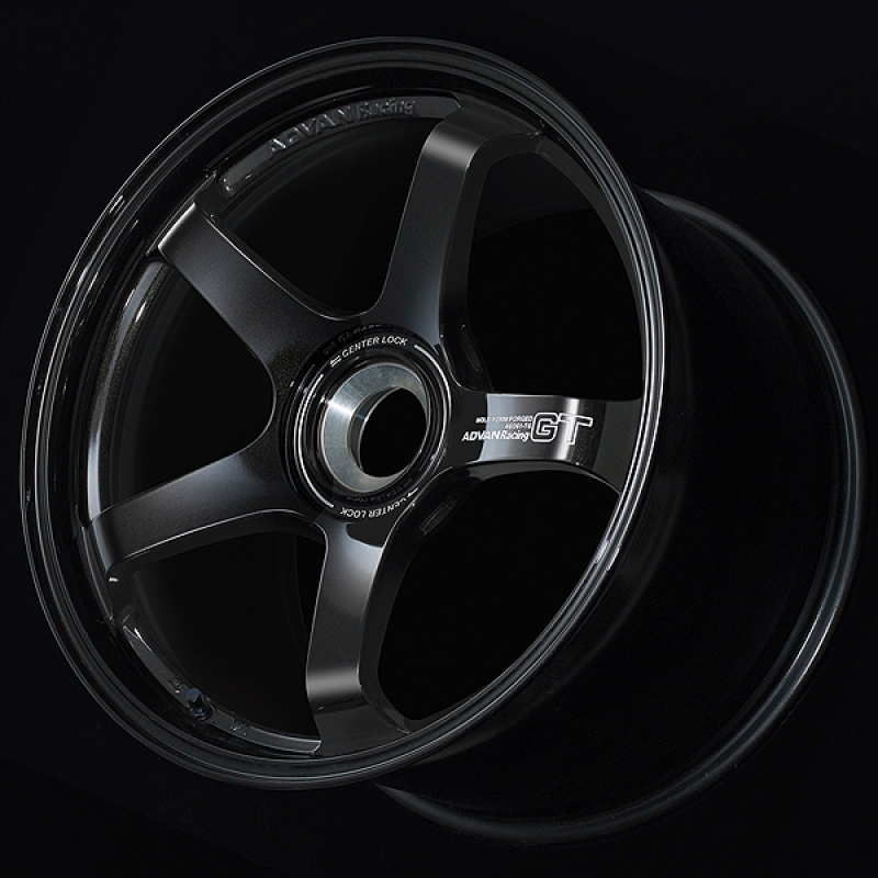 Advan GT for Porsche 19x11.5 / +55 Offset / 5x130 / 71.6mm Bore / Racing Titanium Black