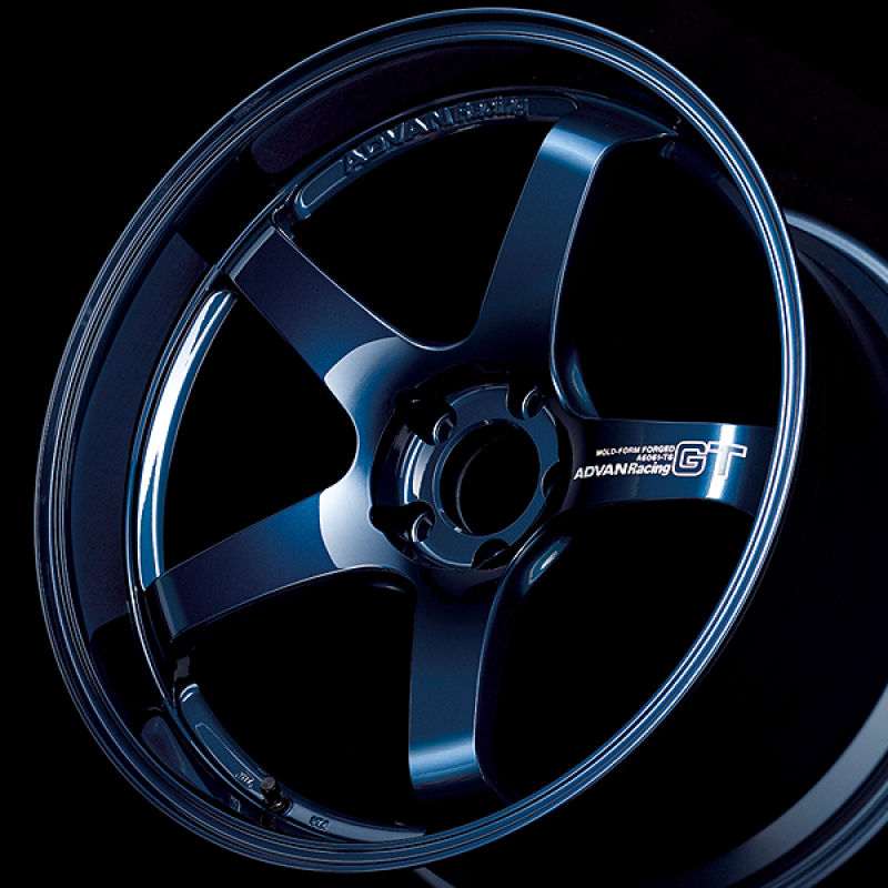 Advan GT Premium Version 20x10.0 / +32 ET / 5x120 / 72.5mm Bore / Racing Titanium Blue