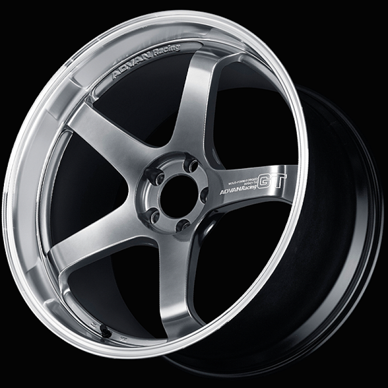 Advan GT Premium Version 21x10.0 / +17 ET / 5x120 / 72.5mm Bore / Machining and Hyper Platinum Black
