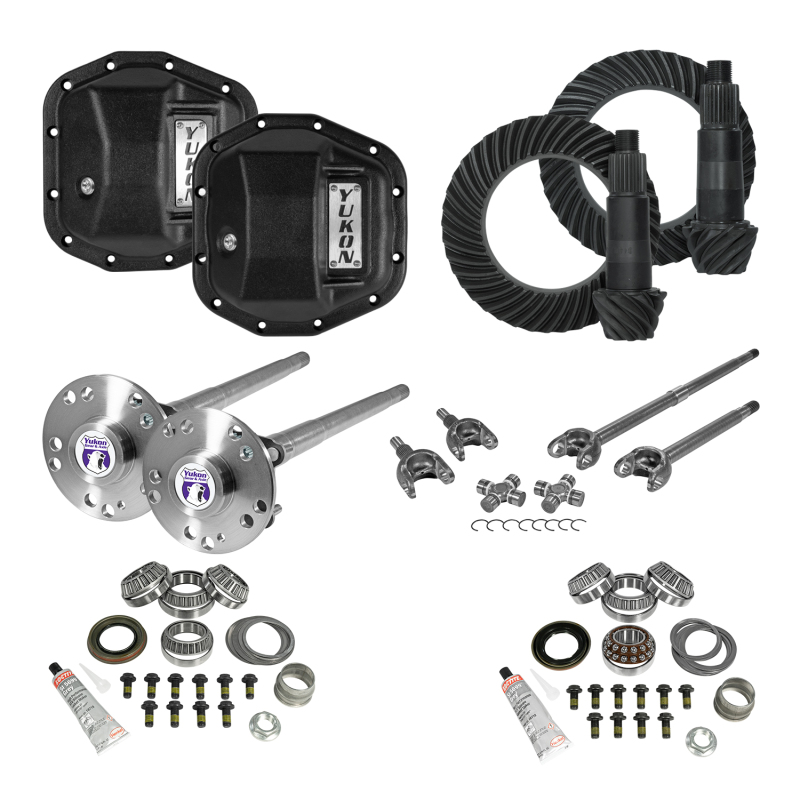 Yukon Re-Gear & Install Kit Stage 4 Package for Jeep JL/JT Dana 44 4.56 Ratio