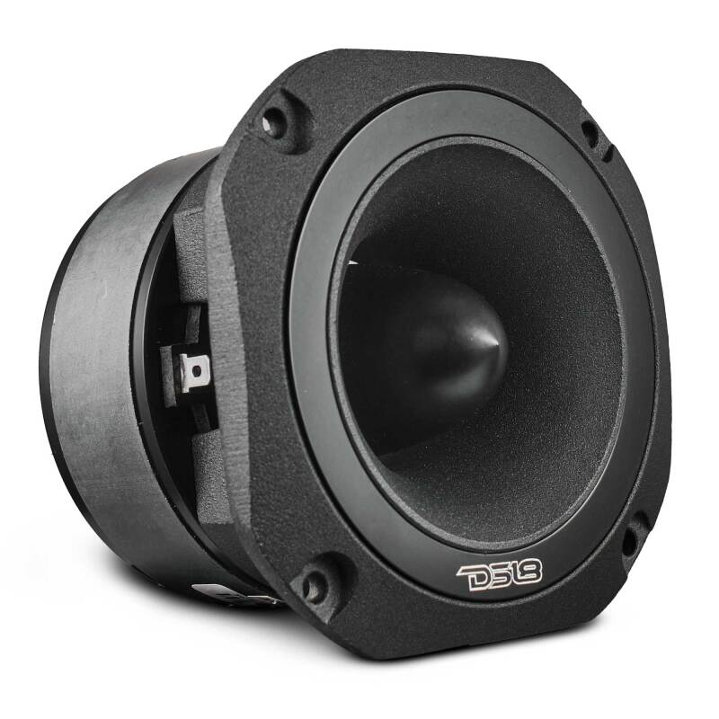 DS18 4in Super Bullet Tweeter 200 Watts RMS 1.5in Titanium Vc 4 ohm Black
