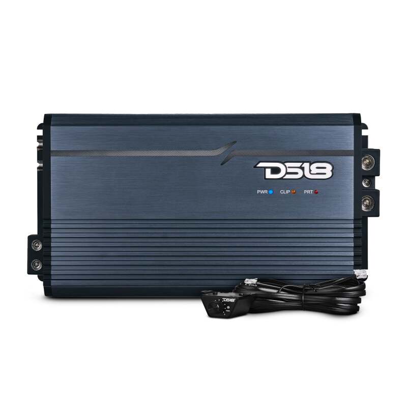 DS18 1-Channel Amp Class D Full-Range Monoblock 3500 Watts RMS/1ohm Titanium