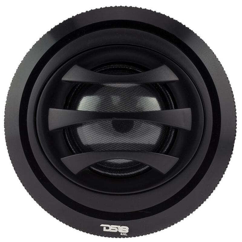 DS18 2.5in Dome Tweeters Neodymium Aluminum Body 50 Watts RMS 1in Silk Vc 4 ohm