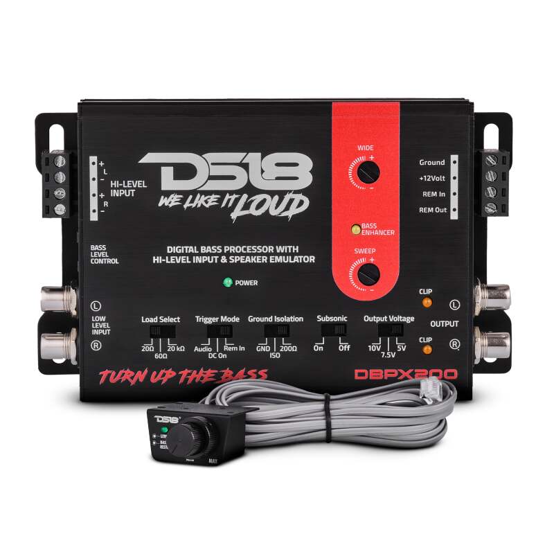 DS18 2-Channel Low Level or High Level Input & 2-Channel Output DBP Speaker Emulator