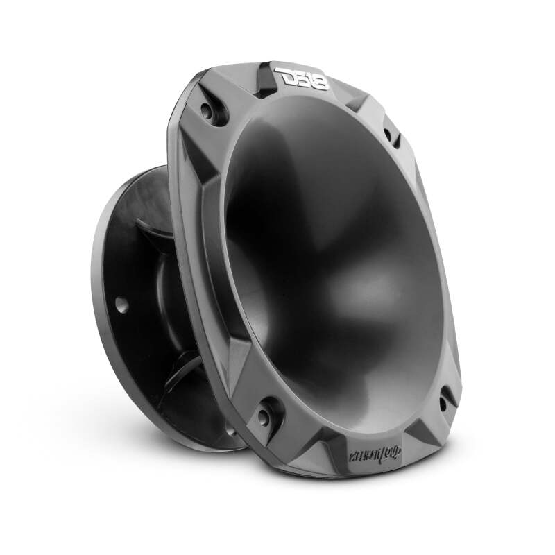 DS18 2in Short Bolt-On Throat Horn 57 Degree 2.6in Depth Black Plastic