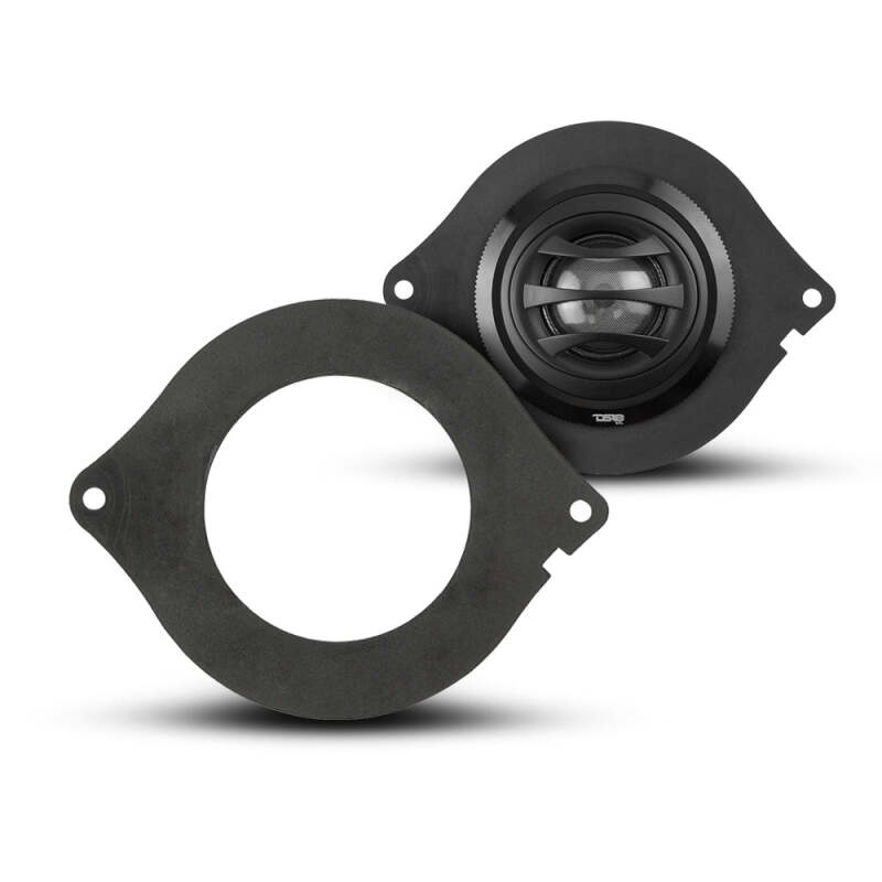 DS18 3in Tweeter Adapter ABS Ring Perfect for Jeep/Chrysler TW2.5 PRO-TW820 and PRO-TWN4 Recommended