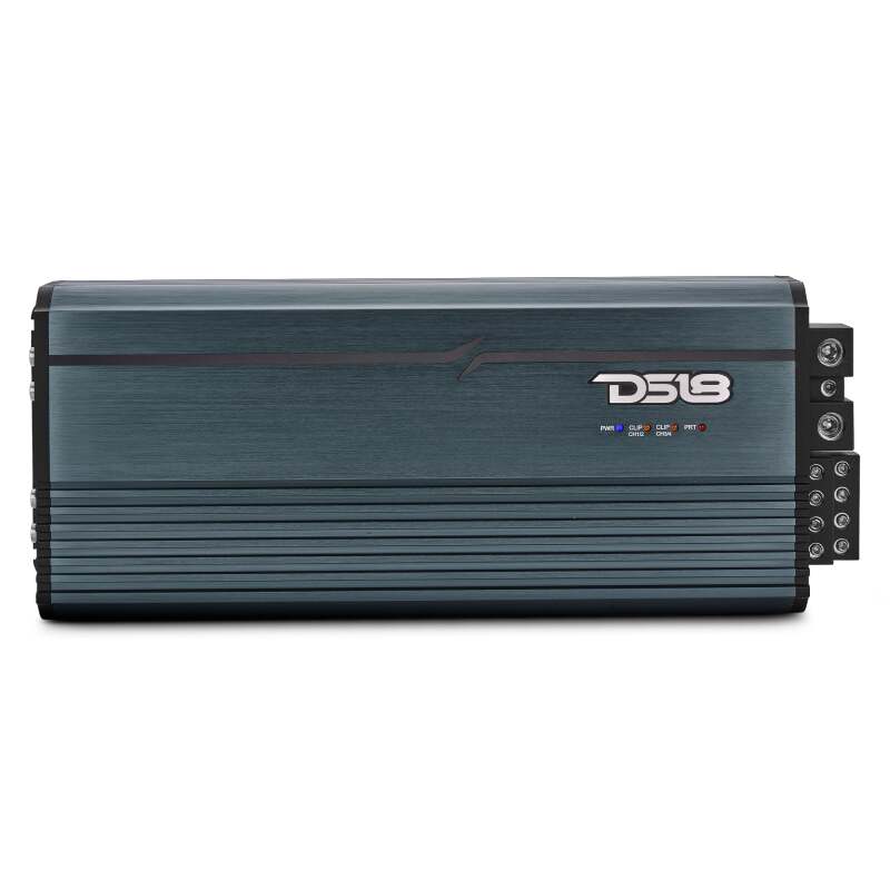 DS18 4-Channel Class-D Amp Stereo Full-Range 4 x 400 W RMS at4 ohm- Titanium