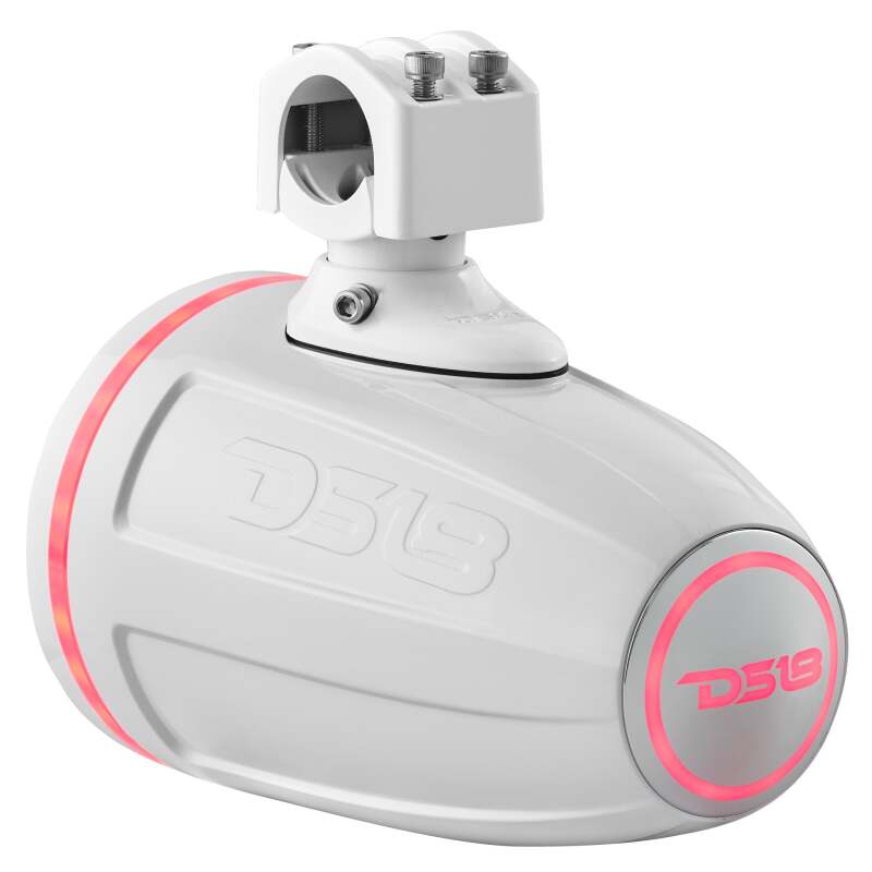 DS18 Marine And Psports Towers Speakers Not Included 6.5in RGB LED Lights White