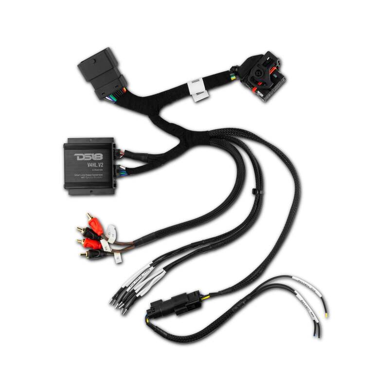 DS18 Plug and Play Harness For Harley Davidson For DS18 Amp Connection w/ Factory Radio