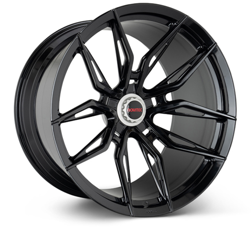Vossen x Novitec NF11 22x12in - 5x114.3 BP - ET57 - Gloss Black Ferrari F12 Rear Wheel
