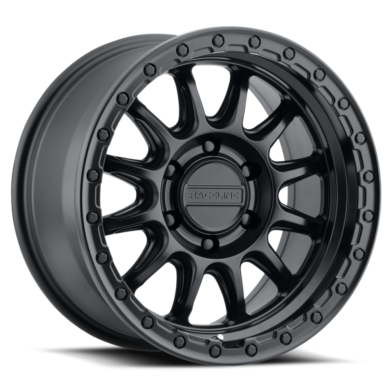 Raceline 960B Alpha 18x8.5in / 6X139.7 BP / 35mm Offset / 106.1mm Bore - Satin Black