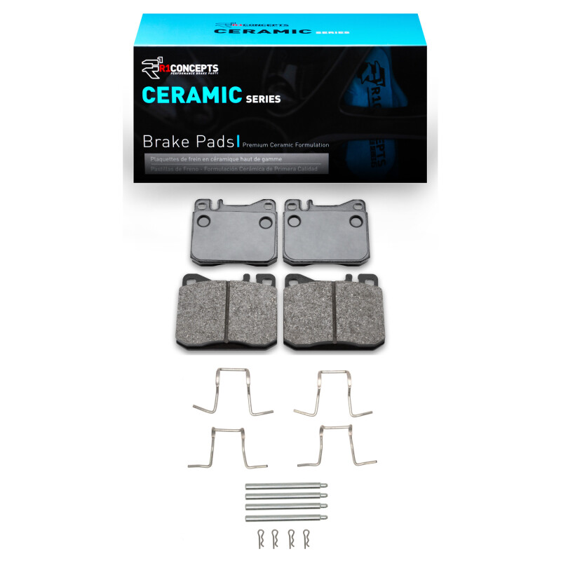 R1 1973-1979 Mercedes-Benz 300SD Front R1 Ceramic Pads & Hardware Kit
