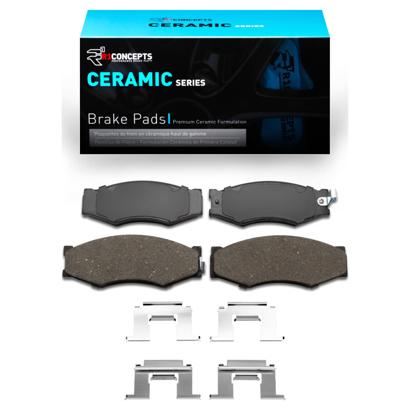 R1 1982-1997 Infiniti M30 Front R1 Ceramic Pads & Hardware Kit