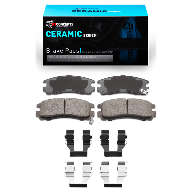 R1 1992-2012 Chrysler Sebring Rear R1 Ceramic Pads & Hardware Kit