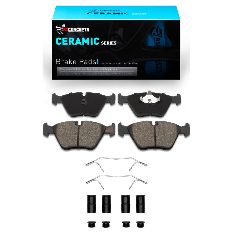 R1 1989-2006 Audi 200 Front R1 Ceramic Pads & Hardware Kit
