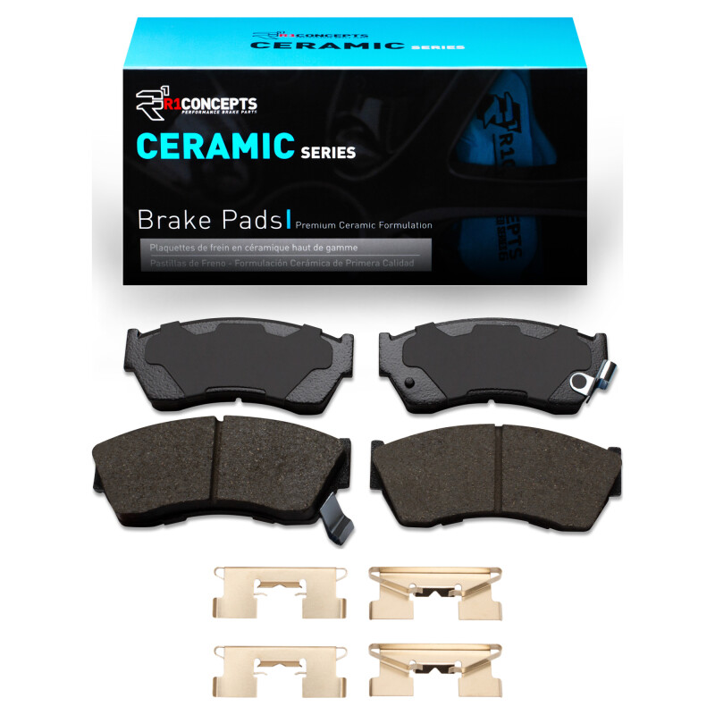 R1 1989-2001 Chevrolet Metro Front R1 Ceramic Pads & Hardware Kit