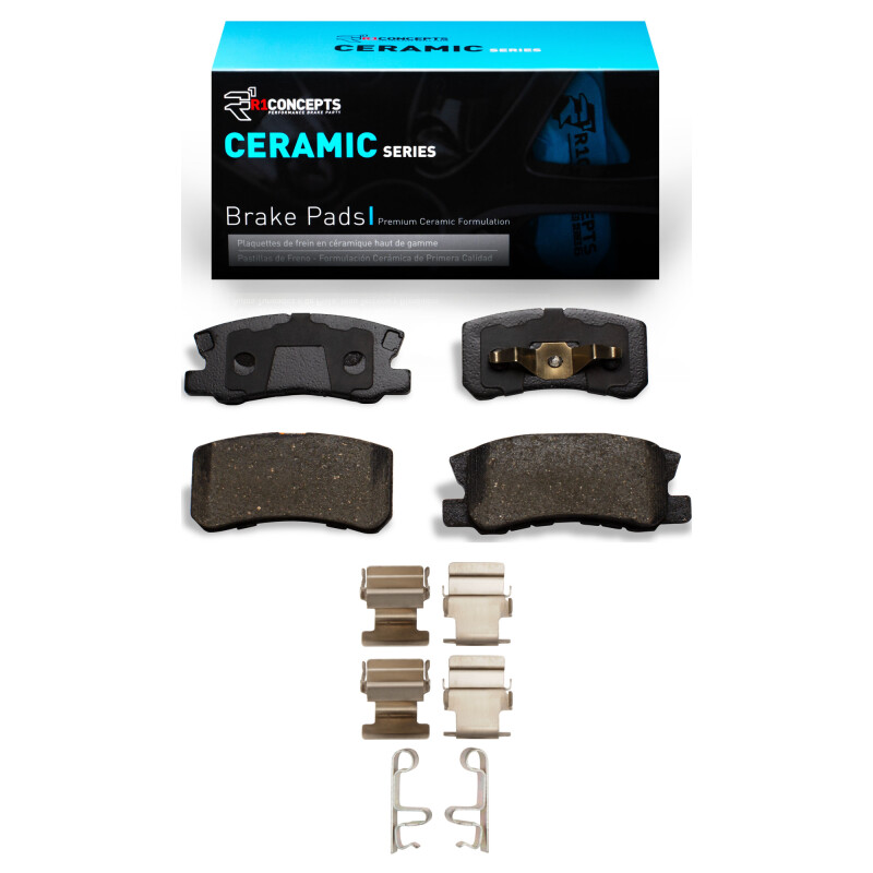 R1 2000-2017 Chrysler Sebring Rear R1 Ceramic Pads & Hardware Kit