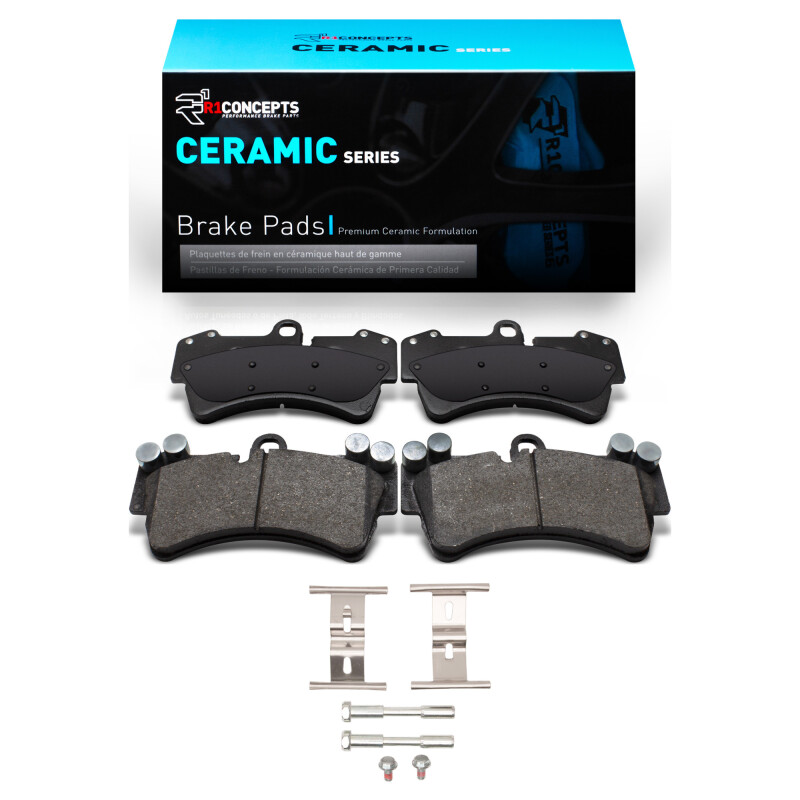 R1 2003-2015 Audi Q7 Front R1 Ceramic Pads & Hardware Kit