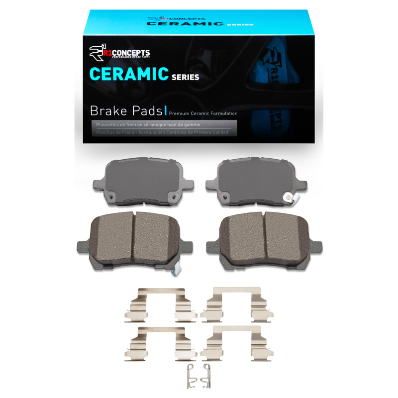 R1 2004-2012 Chevrolet HHR Front R1 Ceramic Pads & Hardware Kit