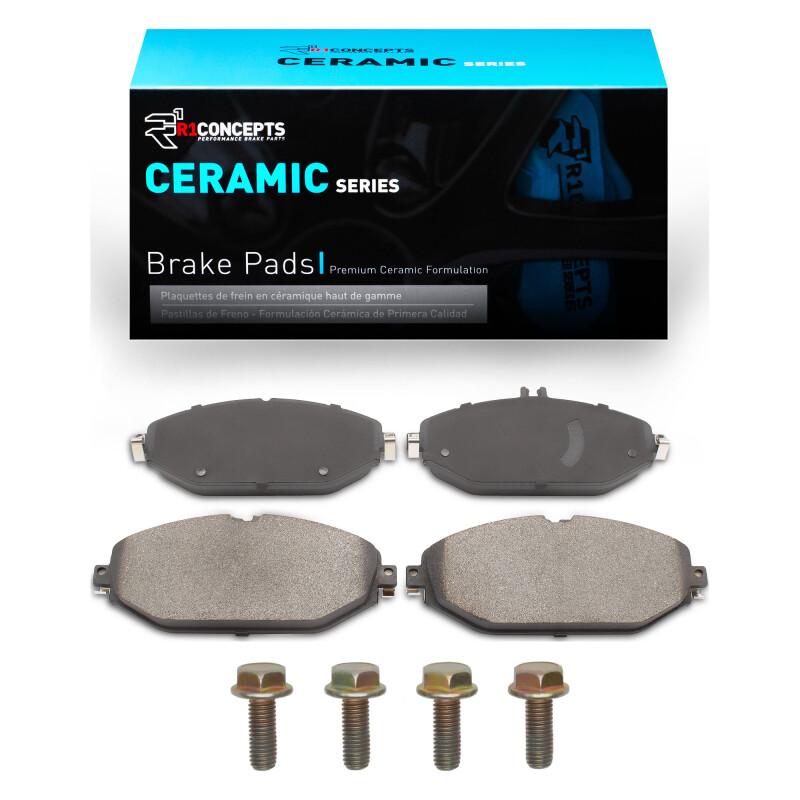 R1 2015-2023 Mercedes-Benz C300 Sedan Front R1 Ceramic Pads & Hardware Kit