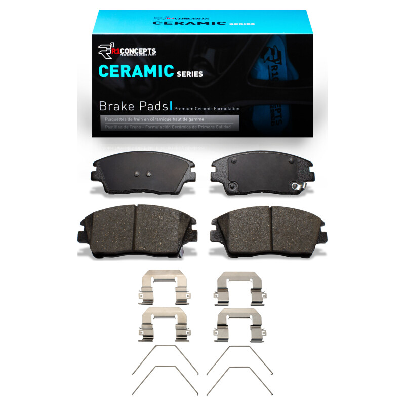 R1 2016-2022 Hyundai Tucson Front R1 Ceramic Pads & Hardware Kit