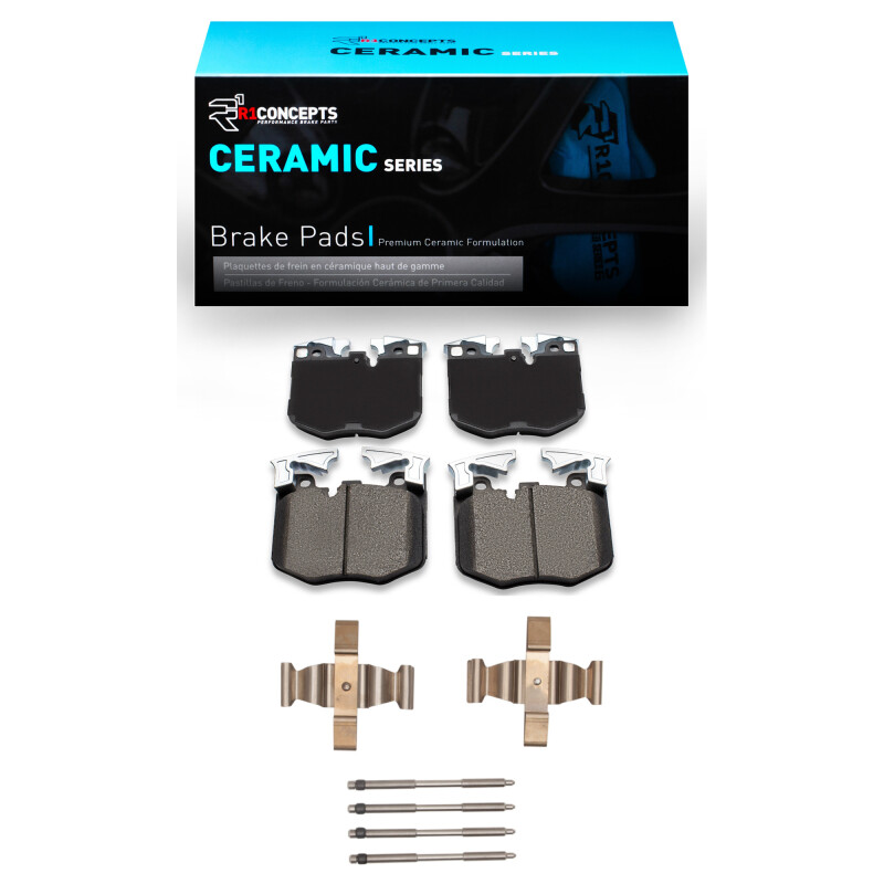 R1 2016-2025 BMW 230I Front R1 Ceramic Pads & Hardware Kit