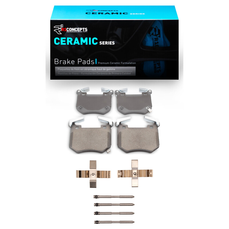 R1 2018-2025 Genesis G70 Rear R1 Ceramic Pads & Hardware Kit