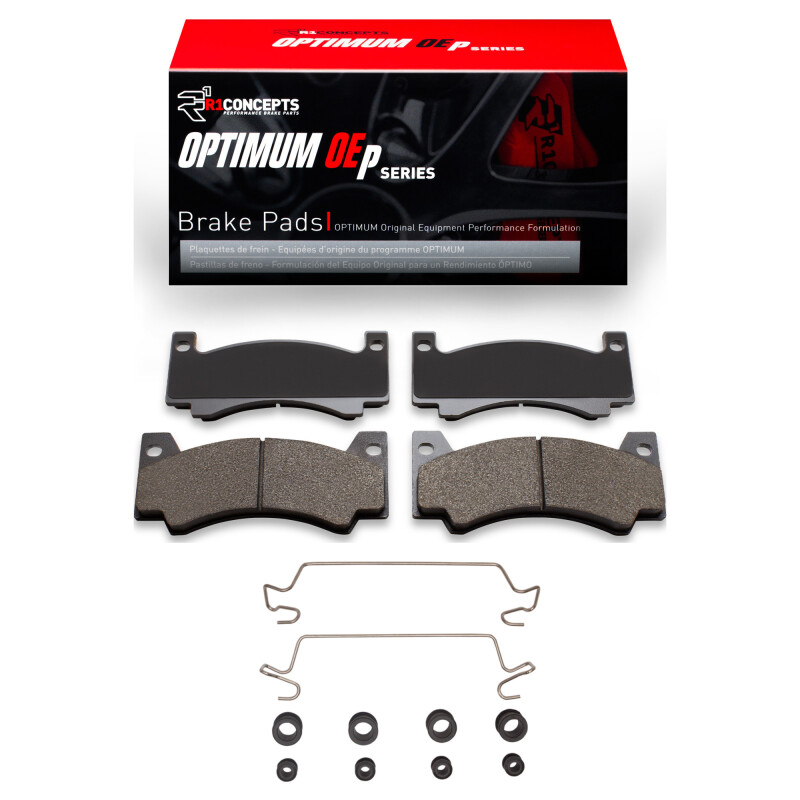 R1 1969-1976 American Motors AMBASSADOR Front R1 Optimum OE Pads & Hardware Kit