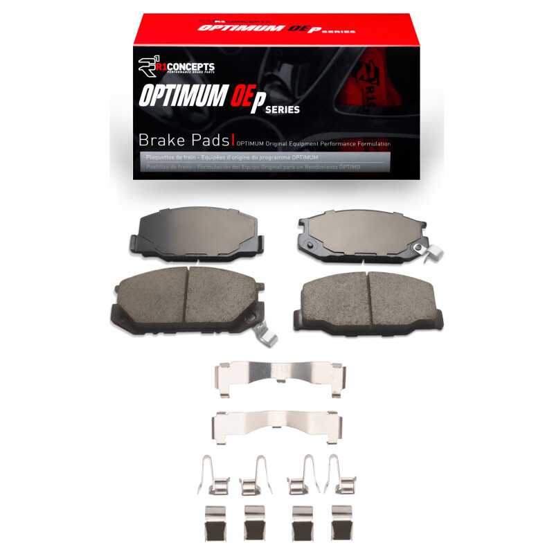 R1 1982-1985 Toyota Celica Front R1 Optimum OE Pads & Hardware Kit