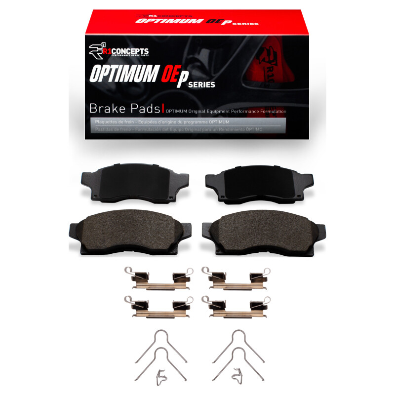 R1 1991-1991 Toyota MR2 Front R1 Optimum OE Pads & Hardware Kit
