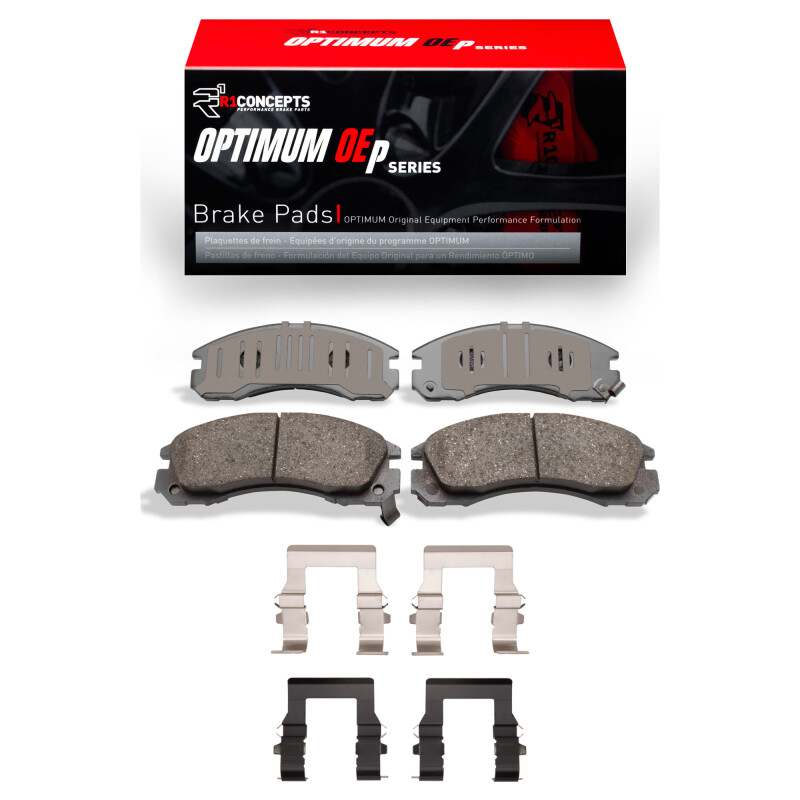 R1 1990-2022 Dodge STEALTH Front R1 Optimum OE Pads & Hardware Kit