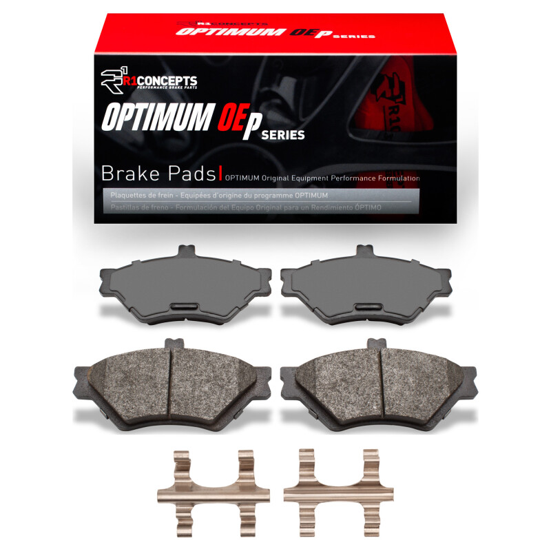 R1 1995-1997 Ford Crown Victoria Front R1 Optimum OE Pads & Hardware Kit