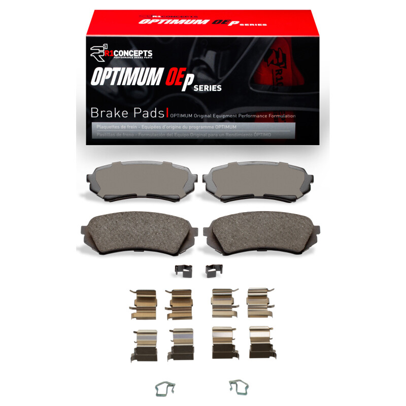 R1 1998-2007 Lexus LX470 Rear R1 Optimum OE Pads & Hardware Kit