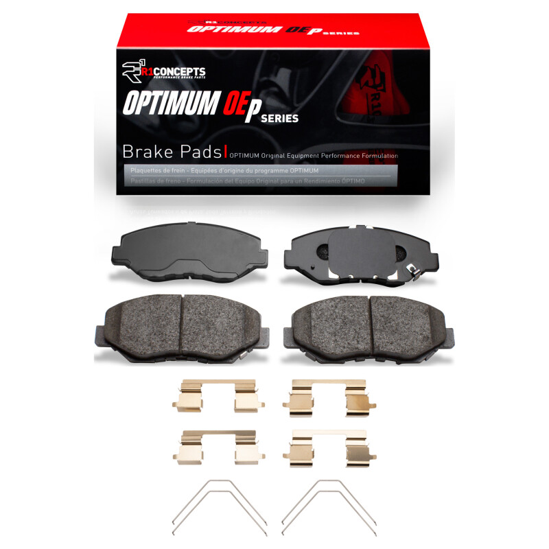 R1 2002-2021 Acura ILX Front R1 Optimum OE Pads & Hardware Kit