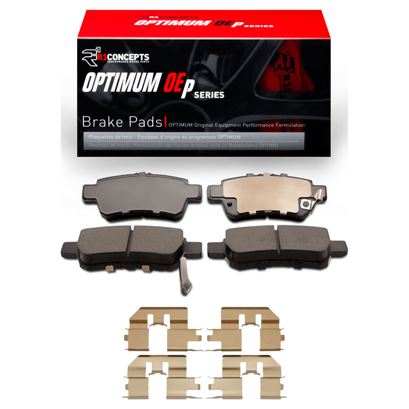 R1 2005-2010 Honda Odyssey Rear R1 Optimum OE Pads & Hardware Kit