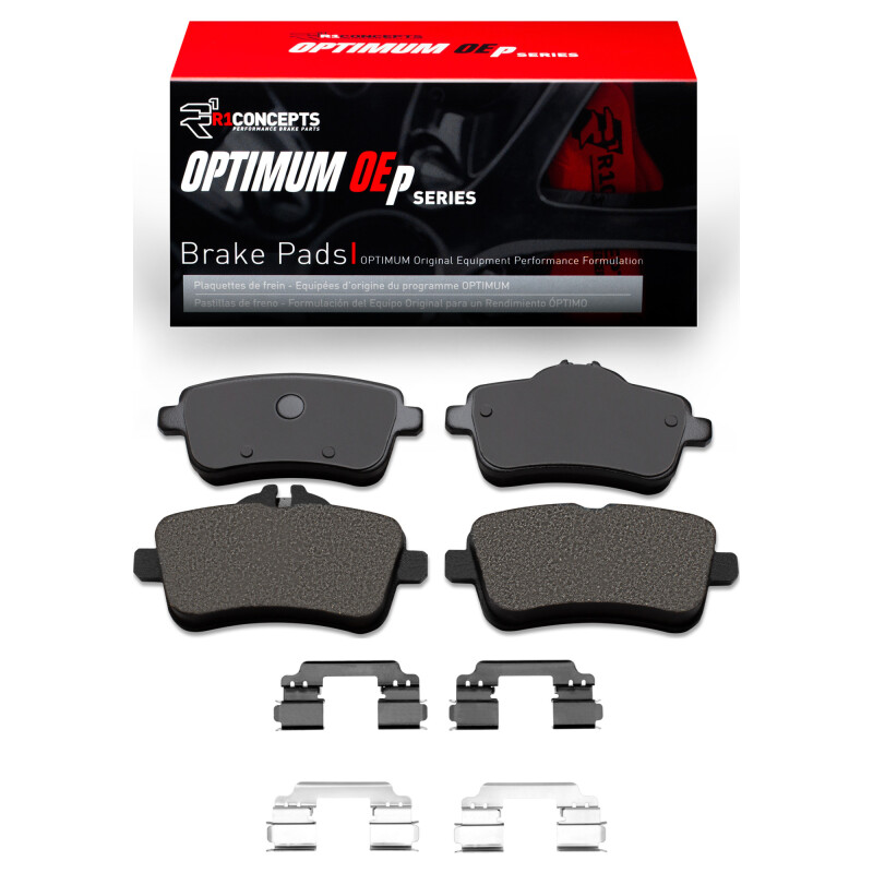 R1 2012-2020 Mercedes-Benz GLE400 Rear R1 Optimum OE Pads & Hardware Kit