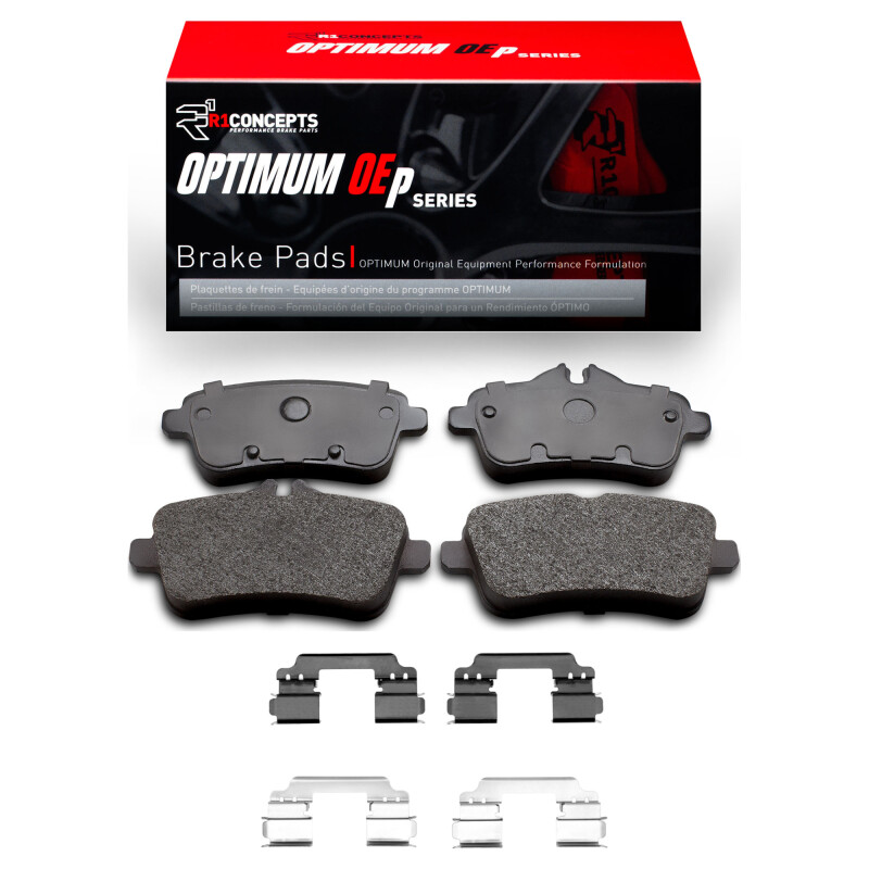 R1 2012-2019 Mercedes-Benz GLE63 AMG Rear R1 Optimum OE Pads & Hardware Kit