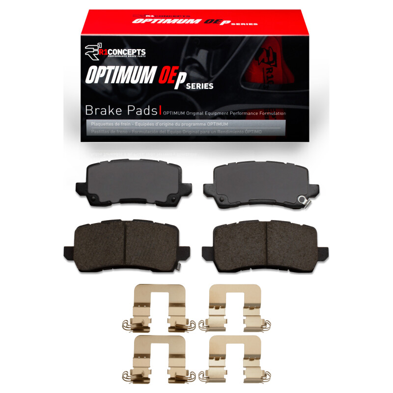 R1 2014-2020 Acura RLX Rear R1 Optimum OE Pads & Hardware Kit