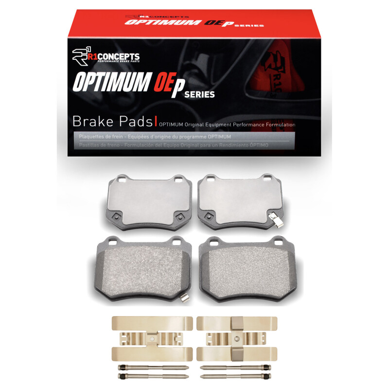 R1 2018-2025 Subaru WRX Rear R1 Optimum OE Pads & Hardware Kit