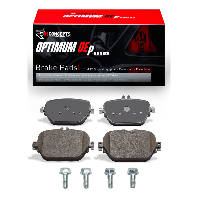 R1 2017-2023 Mercedes-Benz E400 Rear R1 Optimum OE Pads & Hardware Kit