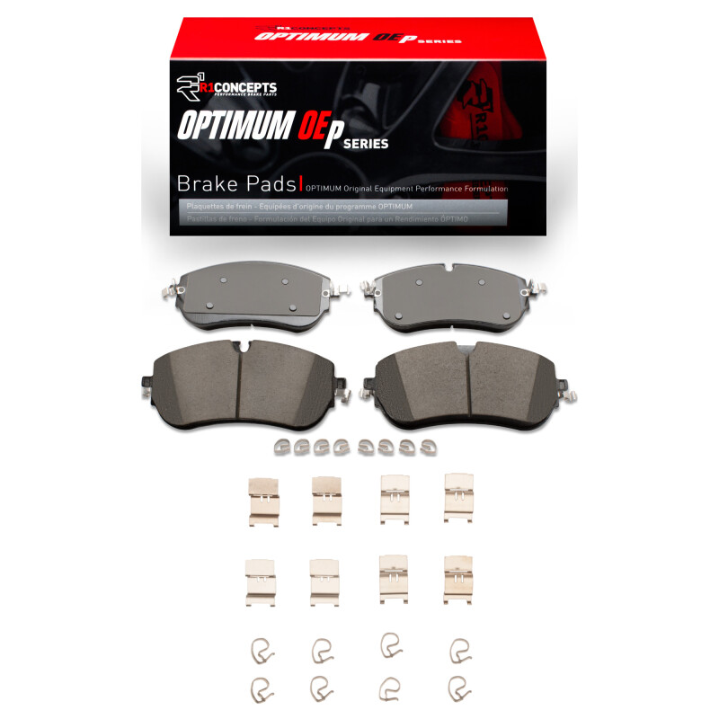 R1 2021-2024 Jaguar E-Pace Front R1 Optimum OE Pads & Hardware Kit