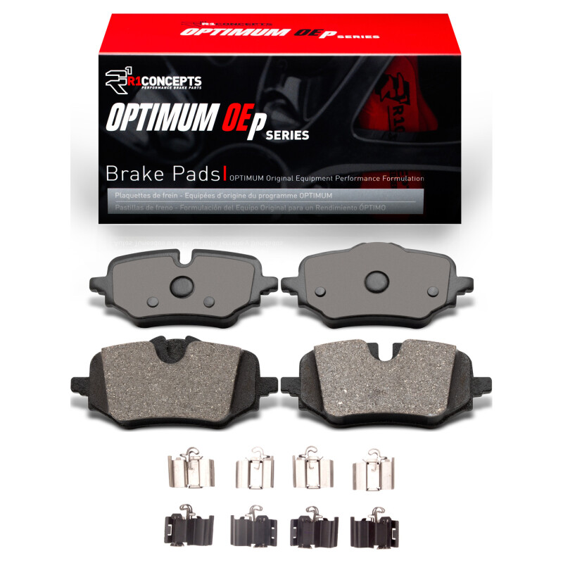 R1 2023-2026 BMW 228I Gran Coupe Rear R1 Optimum OE Pads & Hardware Kit