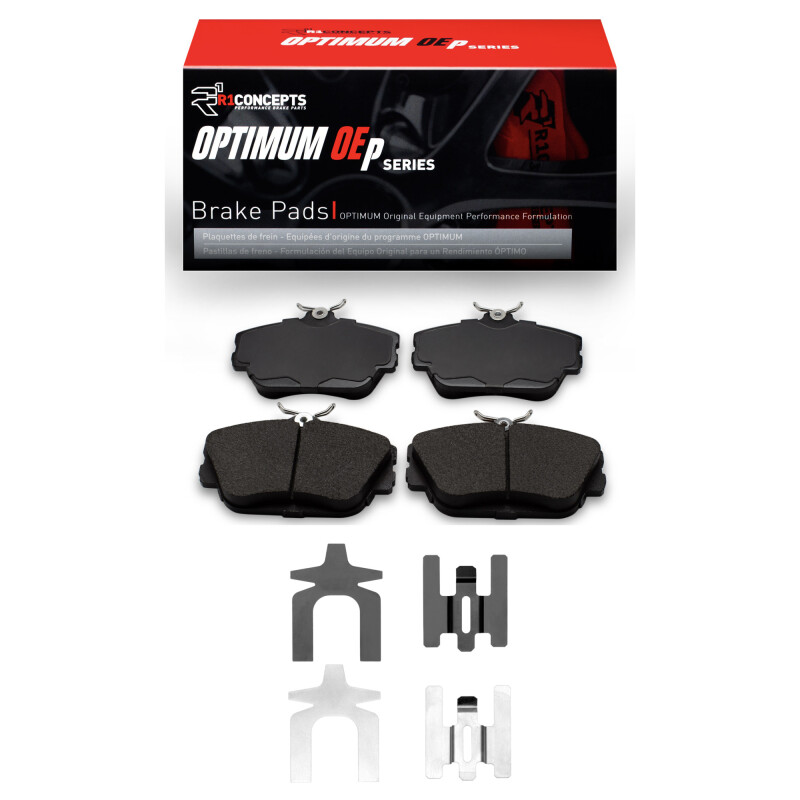 R1 1996-2007 Ford Thunderbird Front R1 Optimum OE Pads & Hardware Kit