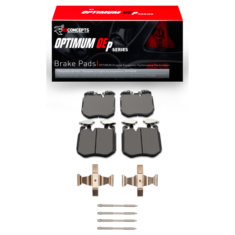 R1 2016-2022 BMW 540I xDrive Front R1 Optimum OE Pads & Hardware Kit