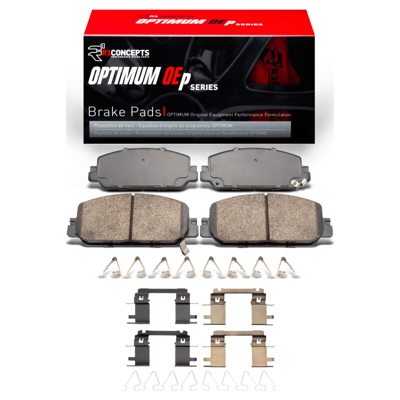 R1 2020-2025 Acura ADX Front R1 Optimum OE Pads & Hardware Kit