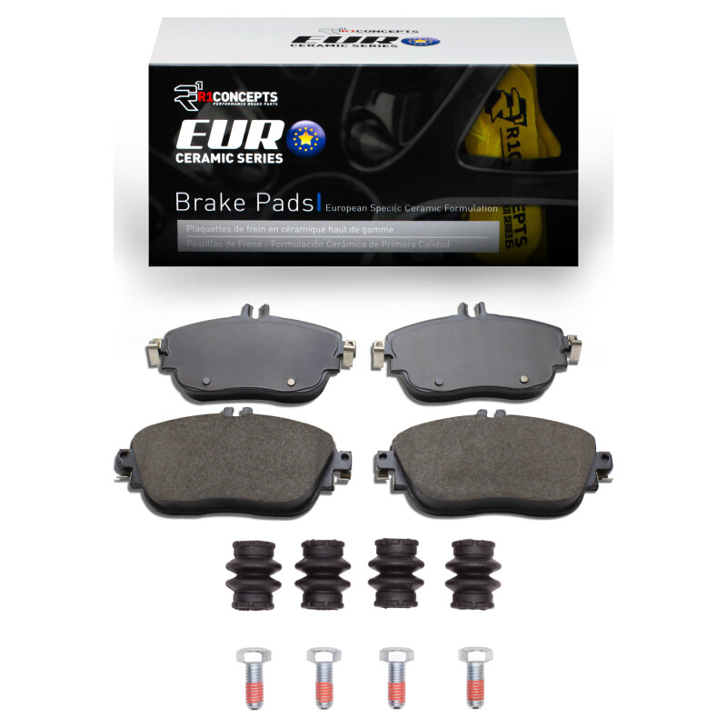 R1 2012-2020 Infiniti QX30 Front R1 Euro Ceramic Pads & Hardware Kit