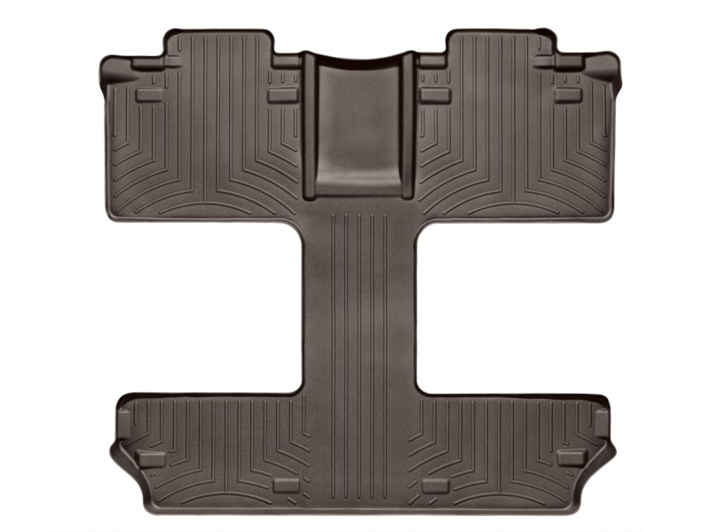 WeatherTech 2011+ Toyota Sienna Rear FloorLiner - Cocoa