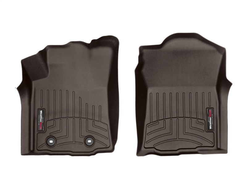 WeatherTech 2016+ Toyota Tacoma Front FloorLiner - Cocoa