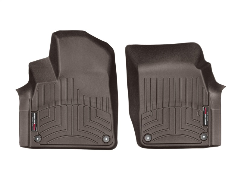 WeatherTech 2017+ Audi Q7 Front FloorLiner - Cocoa