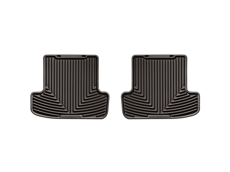 WeatherTech 2012-2015 BMW 6-Series Rear Rubber Mats - Cocoa